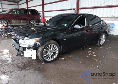 2019 Infiniti Q50 3.0T Luxe из США, поврежденный, VIN JN1EV7AR0KM593371